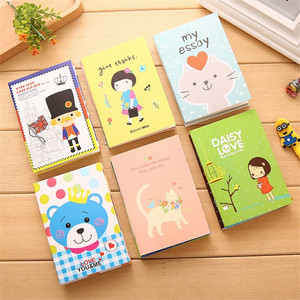 Petit carnet mignon avec couverture à motif de dessin animé, couverture souple, adapté aux étudiants et aux enfants, carnet portable, petit cadeau. - Product Image 3