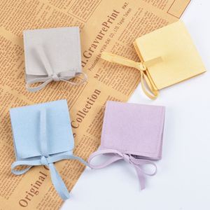 Sac d'emballage en microfibre souple pour bijoux, vente en gros d'usine, pour colliers, montres, lunettes, bagues, bracelets - Product Image 3