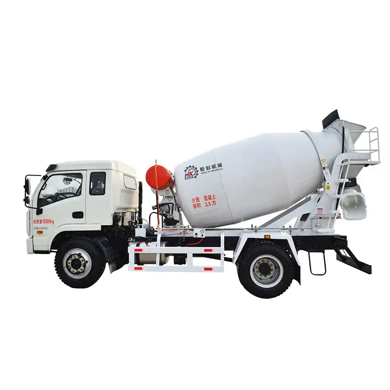 Manufacturer customized mixer truck  engineering machine  self feeding micro concrete mixer truck