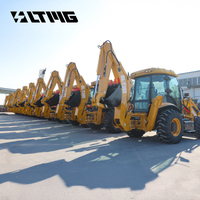 Chargeuse-pelleteuse multifonctionnelle LTMG JCB 3CX 4CX, vente chaude en Chine, vente directe d'usine, moteur EPA diesel, nouvelle chargeuse-pelleteuse 4x4