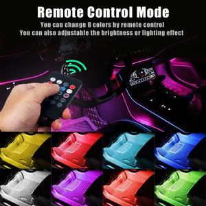 Bande lumineuse usb à 36LED sans fil, éclairage d'<span class=keywords><strong>ambiance</strong></span>, lecteur de musique, fonction active, pour voiture - Product Image 4