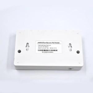 Interruttore di erogazione di potenza Ethernet 8 porte <span class=keywords><strong>Gigabit</strong></span> retromarcia PoE veloce Ethernet <span class=keywords><strong>10</strong></span>/100/1000Mbps 100m per sistemi di sorveglianza