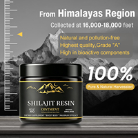 ODM/OEM Résine de Shilajit Pur à 100% de l'Himalaya, Mélange Ayurvédique Naturel de Shilajit en Résine à Haute Concentration