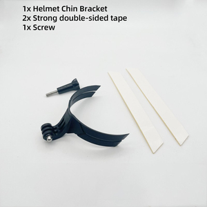 Kit de montaje adhesivo para casco de motocicleta YEAH para <span class=keywords><strong>Gopro</strong></span> <span class=keywords><strong>Hero</strong></span> 12 11 10 9 8 7 <span class=keywords><strong>Session</strong></span>, Insta360, DJI Osmo Action, AKASO - Product Image 3