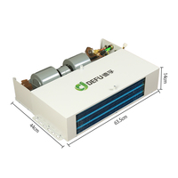 Unit Pendingin Reefer Bertenaga Baterai Listrik 12V 24V Inverter Kompresor Senyap untuk Pengiriman Jarak Dekat (Last Mile Delivery) di Mobil Van Kargo
