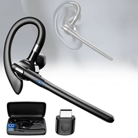 Auriculares Inalámbricos BT 5.4 con Micrófono para Llamadas Manos Libres, Cancelación de Ruido, Resistentes al Agua IPX4, 48 Horas de Reproducción, Auriculares Empresariales YYK-526