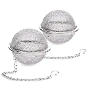 Harmony Großhandel Custom 304 Edelstahl Sift Flower Tea Inf users Sieb Spice Sift Ball Edelstahl Tea Ball Infuser