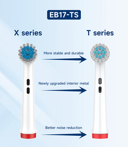 Têtes de brosse à dents électriques EB17-TS, poils souples, lot de 4, compatibles avec les marques les plus réputées, pour adultes - Product Image 5