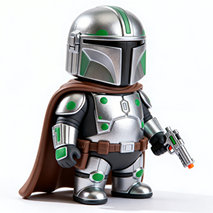 Figura de PVC Personalizada, Figura de Goma de un Caballero <span class=keywords><strong>Alien</strong></span>ígena con Pistola, Modelo Decorativo - Product Image 6