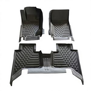 Tapis de sol de voiture double en cuir TPE KADDEN, ensemble de <span class=keywords><strong>3</strong></span> pièces, épaisseur 2,9-<span class=keywords><strong>3</strong></span>,<span class=keywords><strong>3</strong></span> mm, écologique, compatible Mitsubishi ASX 2013-2019 <span class=keywords><strong>Outlander</strong></span> - Product Image 3