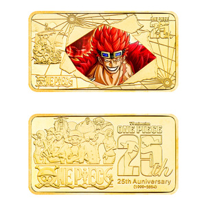 แท่งทอ<span class=keywords><strong>ง</strong></span>คำชุบหนึ่งชิ้น ขอ<span class=keywords><strong>ง</strong></span>ที่ระลึกสะสม ลายลูฟี่ โซโร และตัวละครโจรสลัดหมวกฟาง ขอ<span class=keywords><strong>ง</strong></span>สะสมสำหรับแฟนอนิเมะ - Product Image 5