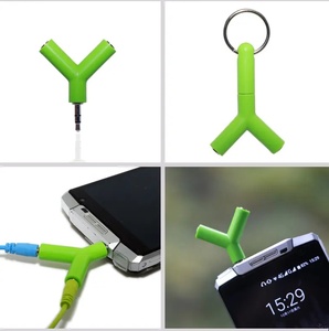 <span class=keywords><strong>Adaptateur</strong></span> de connecteur audio bidirectionnel double pour casque, <span class=keywords><strong>mini</strong></span>-<span class=keywords><strong>jack</strong></span> 3,5 mm en forme de Y, mâle vers 2 femelles (M/F), modèle 2026 - Product Image 4