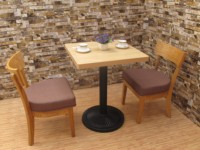 Meubles de restaurant, table à manger en bois, style moderne et contemporain, meubles de café, vente en gros, sur mesure, bonne qualité
