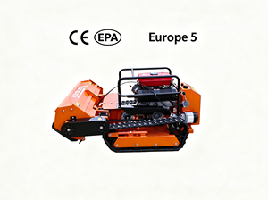 Tondeuse à gazon chenillée télécommandée diesel à couple élevé, <span class=keywords><strong>gyrobroyeur</strong></span> tout-terrain pour vergers, parcs, forêts et chemins boueux - Product Image 3
