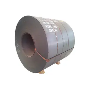 Preço da bobina de aço laminada a quente Q235B S235jr S375jr S355jr Ss400 A36 preto
