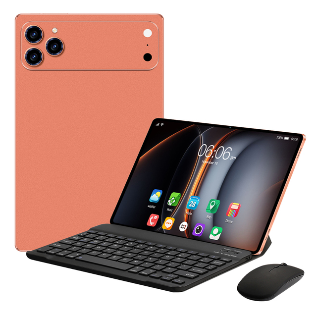 Multi-language Support 17 Pro Max 10 inch Android 14 Tablet Dual SIm Calling 8+128GB WIFI 3G 4G Tablet Pc With Keyboard Case