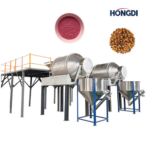 Línea de Mezcla Industrial de Alimentos de Doble Tambor de Alta Eficiencia HONGDI, Personalizada, de Gran Capacidad, Automática, 380V/220V para Kimchi - Product Image 2