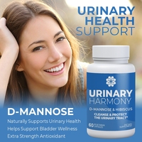 Capsules de D-Mannose Harmony de haute qualité à bas prix pour garder la santé du système urinaire force détoxifiante à action rapide