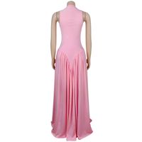 Robe longue unie sans manches pour femme, 3 couleurs, grandes tailles, tenue décontractée S-XXL