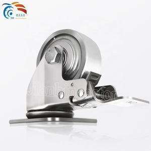 Hochwertiges drehbares Kugellager aus rostfreiem Stahl, mittelschwere Allzweck rolle für schwere Maschinen - Product Image 6