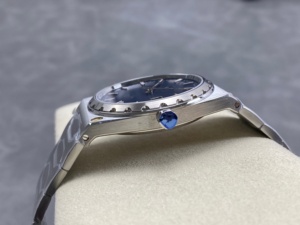 Reloj Mecánico de Lujo para Buceo, Resistente al Agua, de la Mejor Calidad, 37 mm, Fábrica PPF, Movimiento 2455, 222, Azul Vintage, VC - Product Image 4