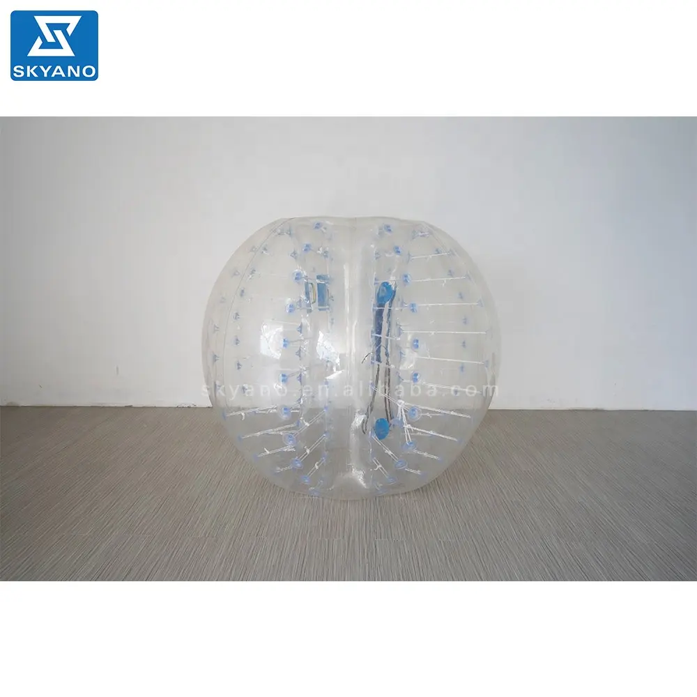 Boule de bulle de pare-chocs zorb de haute qualité, corps gonflable en PVC ou TPU