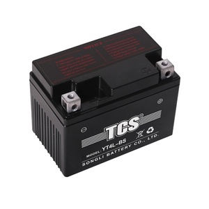 ชุดแบตเตอรี่<span class=keywords><strong>มอเตอร์ไซค์</strong></span> YT4L-BS ตะกั่วกรด TCS 12V4AH SMF - Product Image 1
