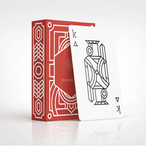 Benutzer definiertes Logo Luxus-Poker karten Umwelt freundliche klassische Spielkarten aus Papier - Product Image 1