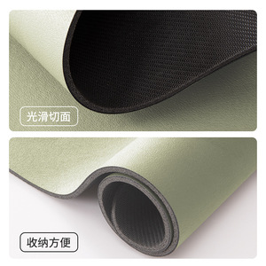 Tapis d'évier de cuisine rectangulaire en PVC, style crème, antidérapant et absorbant, pour robinet et comptoir de salle de bain - Product Image 3