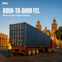 Agent maritime BHC FCL LCL de Chine vers la France – Transport spécial pour marchandises sensibles, pièces de moto, livraison porte-à-porte FBA – Qualité supérieure