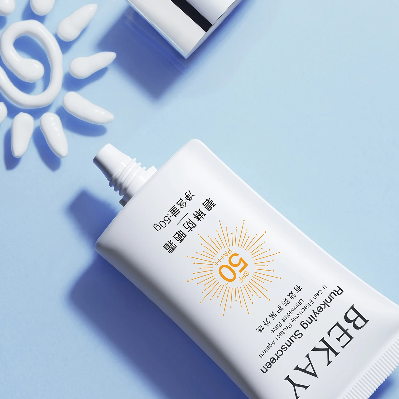 Zonwering Getinte Beste Waterbestendige Zweetbestendige Body Zonnebrandcrème Vochtinbrengende Crème Whitening Organische Spf 50 Zonnebrandcrème