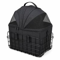 Panier arrière pliable en tissu pour vélo, capacité 30 kg, pour VTT et petits chiens
