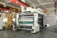 Machine d'impression flexographique économique CI avec rouleau anilox en céramique pour l'impression des fonds de gobelets en film PE et en papier