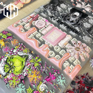 <span class=keywords><strong>Vinilo</strong></span> de Transferencia UV DTF de Diseño Personalizado Premium al por Mayor para Vasos, Tazas, Adhesivos UV 3D Lavables, Envolturas para Vasos - Product Image 2