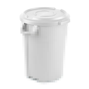 Coperchio per Cestino Rotondo Crono Bianco 85 L Lana - Product Image 1