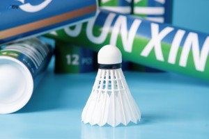 Volano da <span class=keywords><strong>Badminton</strong></span> Professionale Junxin A001 Classe A in Piume d'Oca Naturali, Ecologico e Durevole, <span class=keywords><strong>per</strong></span> Allenamento Avanzato - Product Image 2