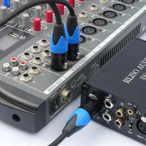 Cable de audio XLR 1 a 2 macho a hembra, cable de cobre niquelado para micrófonos y altavoces - Product Image 4