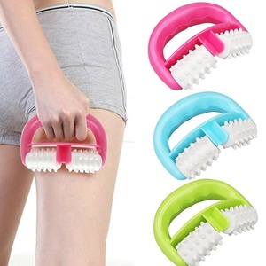 Alat Pijat Silikon Plastik Anti Selulit Genggam, Roller Pijat Seluruh Tubuh, Bola Pijat untuk Nyeri Leher, Lengan, dan Kaki - Product Image 3