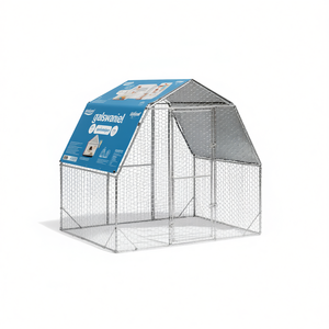 Corral para Pollos Tackland, de Acero Galvanizado, Grande, para Exteriores, Duradero, de Forma Rectangular - Product Image 1
