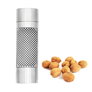 Stainless Steel Oval Nut <strong>Grater</strong> <strong>Nutmeg</strong> <strong>Grater</strong> with Storage Lemon <strong>Grater</strong> Fine Kitchen <strong>Grater</strong> <strong>for</strong> Lemon Peel, Garlic, Ginger - Product Image 1