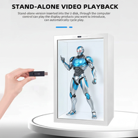 Pantallas LCD Transparentes 3D para Interiores con Sistema Android, Señalización Digital, Compatibles con Interacción Física-Virtual, Habilitadas para SDK, OEM