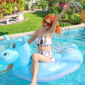 Accessoires de piscine personnalisés flotteur de piscine en PVC design animal dragon chaise longue de bronzage gonflable pour adultes