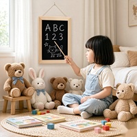 Tableau magnétique mural en bois avec logo personnalisé pour affichage de menu de café