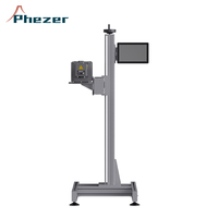 Machine de marquage laser Co2 en ligne Imprimante de codage par lots de date d'expiration de bouteille Machine d'impression laser industrielle