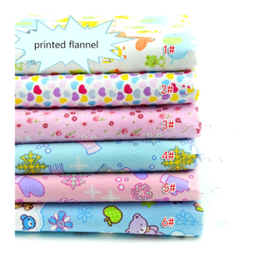 Produsen menjual kain flanel Digital 100% katun, spesifikasi warna dapat disesuaikan - Product Image 2