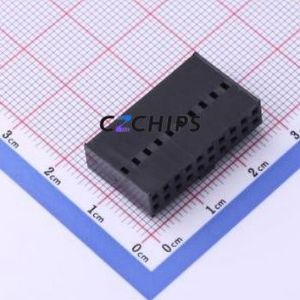 X9555H-2x10E-PT Housing (Wire-to-Board / Wire-to-Wire) P=2.54mm Connector 2x10P 2.54mm 2 10 - Product Image 2