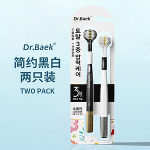 Cepillo de Dientes de Tres Lados Dr.Baek 3D Manual para Adultos con Cerdas Suaves para Limpieza - Product Image 4