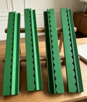 Supports de Mahjong Modernes de Luxe en Bois de Hêtre Festonné avec Poussoirs Magnétiques, Couleurs Personnalisables, Haute Qualité, Prêts à l'Expédition