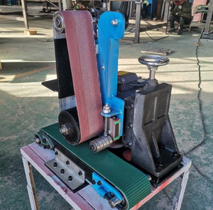 Small Steel Flat Sheet Polishing Sanding Machine Hairline Burr <strong>Grinder</strong> Sander Motor Core for Efficient Steel Sheet Polishing - Product Image 6