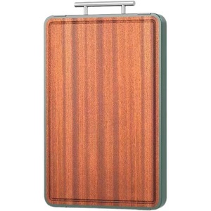 Tabla <span class=keywords><strong>de</strong></span> Cortar <span class=keywords><strong>de</strong></span> Cocina <span class=keywords><strong>de</strong></span> Acero Doble Cara Reforzada, Antibacteriana, <span class=keywords><strong>de</strong></span> Alta Calidad, 420x300x20mm 2.0cm - Product Image 5